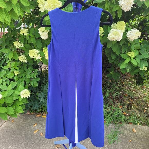 NWT Love Moschino V-neck Pleated Star Mini Dress size 4 - Picture 3 of 15